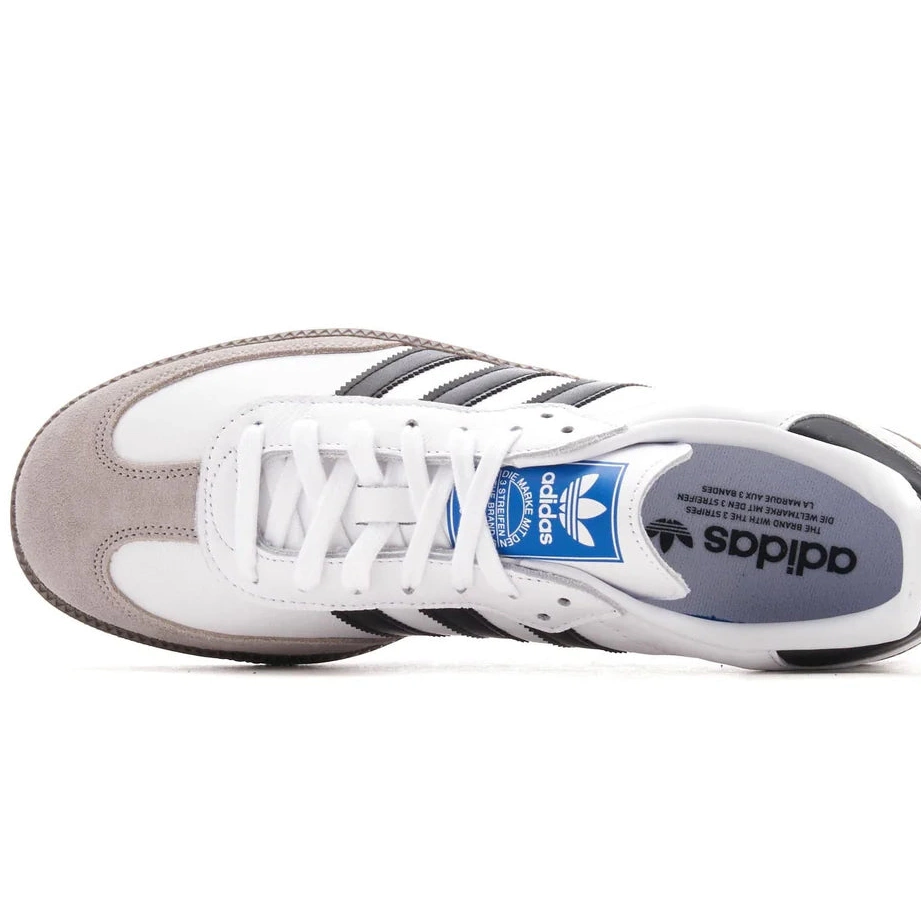 'White Black Gum' adidas Samba OG 0616
